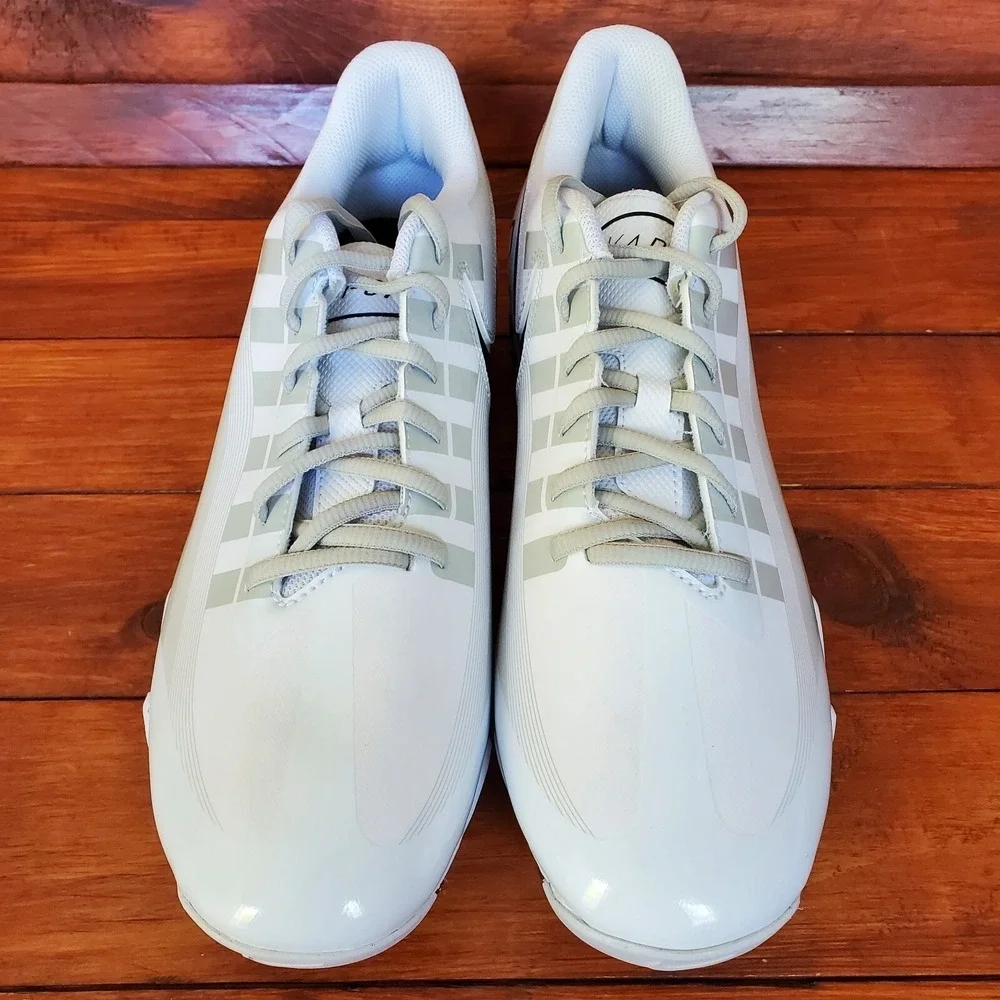 Nike Vapor Edge Shark Football‎ Cleats White Gray DQ5114-100 Mens Sz 11.5
